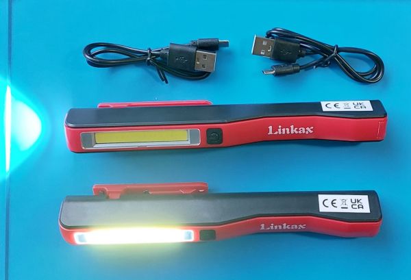 Tehokas Led-työvalo magneettipidikkeellä