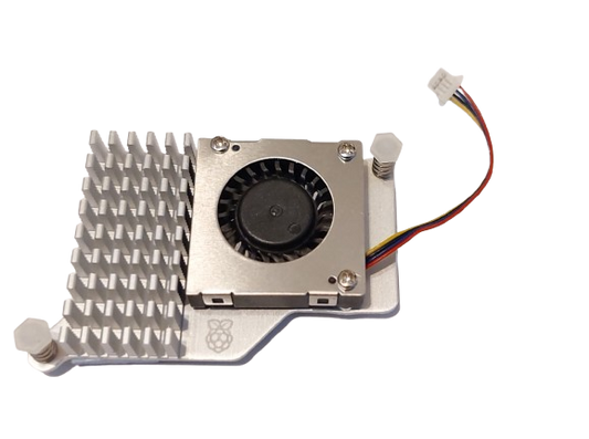 Tehokas Active Cooler Raspberry Pi 5:lle – Jäähdytin jatkuvaan raskaaseen kuormitukseen