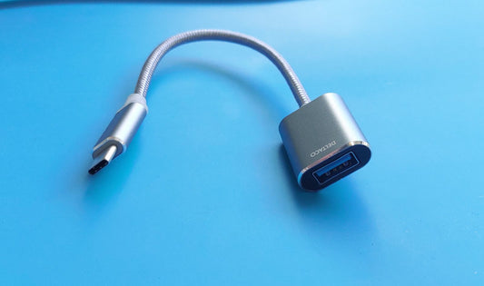 Deltaco USB-C - USB-A OTG adapteri